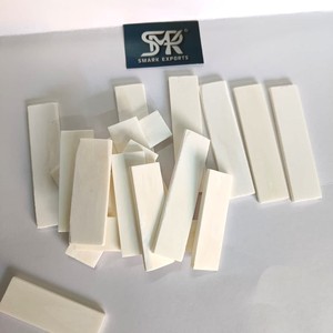 Natural White Eco-Friendly Animal Buffalo <b>Bone</b> <b>Knife</b> <b>Handle</b> Scales Slabs Blanks for Custom <b>Knife</b> Making Restoration Projects - Product Image 3