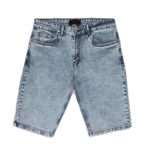 Pantalones Cortos de Moda para Hombre, de Alta Calidad, Vaqueros Lisos, Pantalones Cortos de Mezclilla, Ropa de Verano, Pantalones Cortos Vintage Desgastados para Hombre - Product Image 5