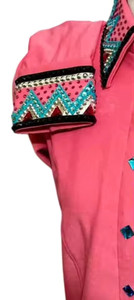 Camisa de Competición Western para Mujer, Estilo Rodeo, para Montar a Caballo y Hacer Ejercicio Ecuestre - Product Image 3