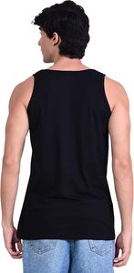 เสื้อกล้ามออกกำลังกายสำหรับผู้ชาย ผลิตจากผ้าคอตตอนริบเนื้อนุ่มแบบริงสปัน ผู้ผลิตขายส่งจากอินเดีย - Product Image 4