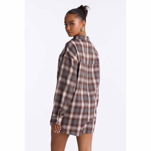Oversized <b>Plaid</b> Flannel <b>Shirt</b> Men's Casual Long Sleeve Turn-down Collar 100% Cotton Autumn Woven Full Sleeve Anti-Wrinkle - Product Image 2