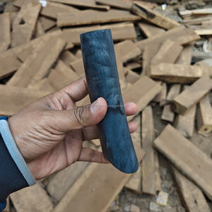 Placa de Cuerno de Búfalo de Alta Calidad, Nuevo Diseño para Monturas de Gafas y Fabricación de Mangos de Cuchillos, Negro, Hecho a Mano, Técnica Cruda, Estilo Animal - Product Image 4