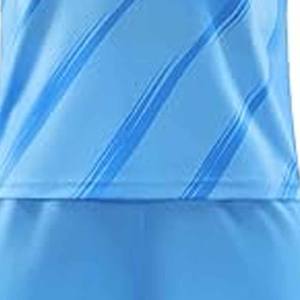 Maillot de football sans manches unisexe pour adultes, grandes tailles, respirant, séchage rapide, 100 % polyester, personnalisable pour équipe, envoyé par Dress Sports - Product Image 3