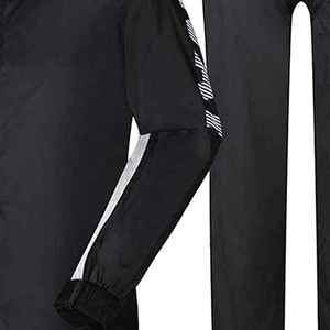 Conjunto de Chaqueta y Pantalones Impermeables para Adultos, Diseño Clásico y Moderno, de Poliéster, con Capucha, para Senderismo y Actividades al Aire Libre - Product Image 4