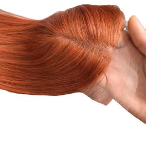 Haute qualité 100% vietnamien cheveux bruts Bundle couleur Orange clair os droit Super qualité en gros Extensions de cheveux humains - Product Image 6