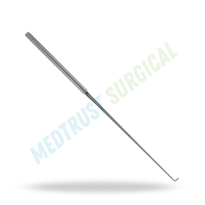Micro Gancho Nervioso de 215 mm, Instrumento Quirúrgico Neuroespinal para Retracción y Exploración de Raíces Nerviosas - Product Image 4