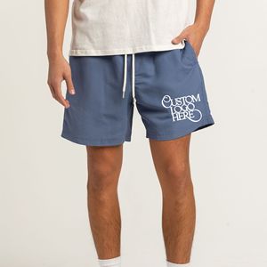 Pantalones Cortos Deportivos para Hombre 2026, Elásticos, de Poliéster y Nailon, de Secado Rápido, con Bolsillos, Listos para Enviar, Diseño Personalizado - Product Image 5