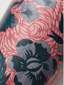 Botella de Agua de Cobre con Base Rosa y Estampado Floral, Elegante y Ecológica para Uso Diario, Yoga, Gimnasio, Viajes, Regalo - Product Image 3