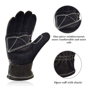 Guantes Estructurales para Bomberos, Guantes Resistentes al Fuego Extremo, Hechos a Medida, Guantes de Bombero de Buena Calidad, Servicio OEM - Product Image 3