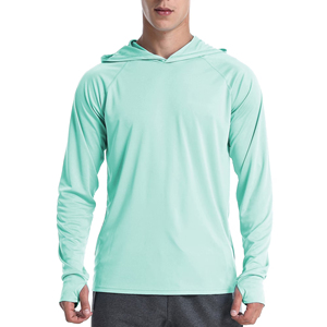 Casual Wear Hiking Fishing Pullover <b>Top</b> Solid Color Men's Dark Grey Long Length Comfortable Anti Wrinkle - Product Image 5