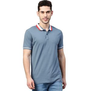 T-Shirt imprimé personnalisé en coton pour homme, haut à manches courtes, coupe ajustée, de haute qualité et bon marché, du Bangladesh - Product Image 1