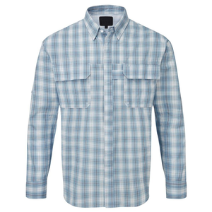 Chemise de pêche personnalisée pour homme, boutonnée, manches longues, protection UV, respirante, vêtements d'extérieur, fournisseur OEM - Product Image 1