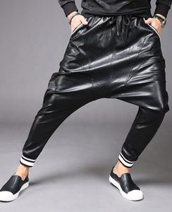 Baghi-pantalones de cuero para hombre, pantalón para correr - Product Image 5