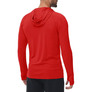 Sweat-shirt de sport écologique pour homme, mélange de polyester recyclé, pull durable pour la salle de sport et l'entraînement, vert - Product Image 4