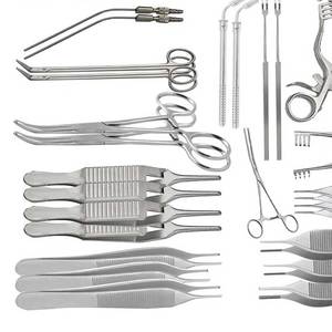 Juego de Instrumentos Quirúrgicos Cardiovasculares Estériles, Herramientas de Cirugía Cardíaca de Grado Hospitalario, Kit Completo para Procedimientos - Product Image 5