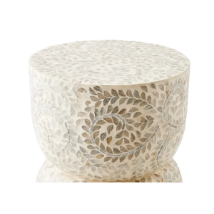 High-<b>End</b> Mother of Pearl Mosaic Stool for Residential and Commercial Use - Product Image 3