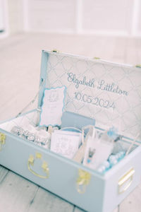 Custom Metal Trunk <b>Storage</b> <b>Box</b> Glossy Iron Organizer Case for Bedroom Living Room Gift Packaging - Product Image 2