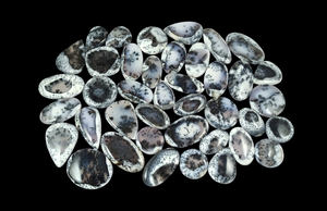 Venta al por mayor de cabujones de ópalo dendrítico natural pulidos a mano, gemas sueltas de cristal curativo a granel - Product Image 5