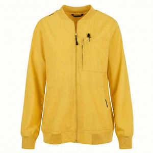 Chaqueta Médica Personalizada OEM de Moda para Mujer, Uniforme de Enfermera con Cierre, Chaqueta de Trabajo de Hospital de Manga Larga, Estilo Bomber - Product Image 2