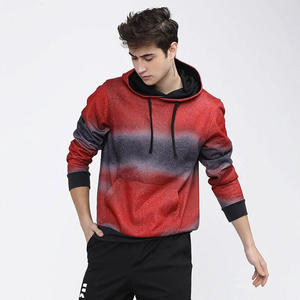Sudadera con Capucha de Forro Polar Premium para Hombre, Sublimada, con Estampado de Hojas a Todo Color, Estilo Urbano, Informal, Deportiva, para Uso Diario en Invierno - Product Image 1