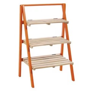 Soporte de madera de 3 niveles para plantas, diseño rústico, para uso en interiores con plantas verdes, el más vendido. - Product Image 6