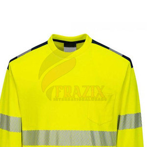 Chemise de travail robuste à manches longues, tissu résistant, respirant, vêtements de travail de chantier, design fonctionnel - Product Image 5