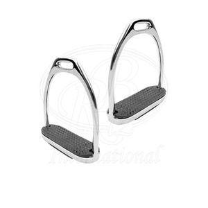 Estribos de Acero Inoxidable Fillis de 4.5 Pulgadas para Montar a Caballo - Product Image 1