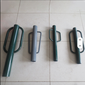 Heavy Duty Steel Fence <b>Post</b> Driver Manual T <b>Post</b> Pounder with Dual Handles for Farm Garden Fencing Installation Tool - Product Image 5