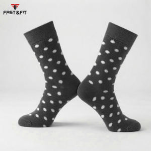 Chaussettes de sport athlétiques personnalisées de haute qualité, nouveau design, antidérapantes, respirantes, antibactériennes, jacquard - Product Image 6