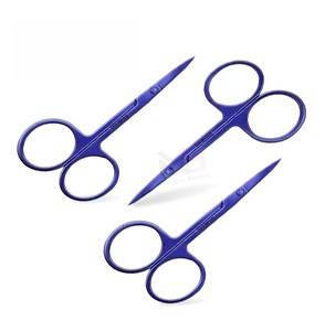 Tijeras para Cutículas de Acero Inoxidable Curvadas Personalizadas, de Alta Calidad y Duraderas, con Punta Afilada para Manicura Artística, Nuevo Diseño Nadeem - Product Image 1