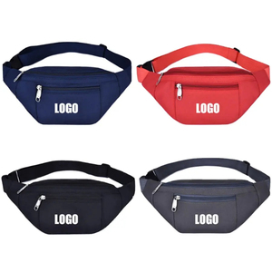 Nueva Riñonera de Gran Capacidad para Hombre, Marca Famosa, de Poliéster, con Tres Cierres Metálicos, con Logotipo OEM Personalizado - Product Image 3