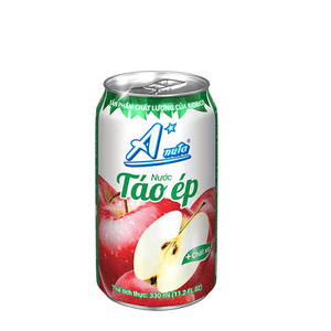 Boisson au jus de pomme A*nuta 330 ml en canette avec fibres alimentaires de BIDRICO - Product Image 1