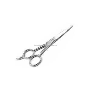 Ciseaux de barbier professionnels en acier inoxydable de haute qualité, légers, à prise souple et facile, pour droitiers, super tranchants pour hommes - Product Image 4