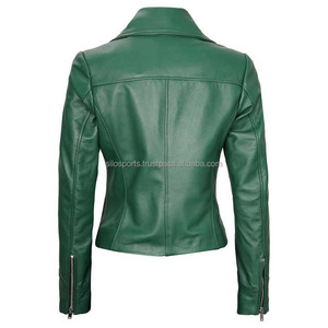 Chaqueta Bomber de Cuero para Mujer, Diseño Icónico OEM 2025, Personalizada, Invernal, Calefactable, Transpirable, Resistente al Viento e Impermeable, a la Moda - Product Image 2