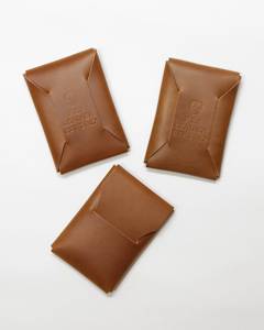 Factory Custom Stitchless Leather <b>Wallet</b> Eco Friendly Sustainable No Stitch Mini Card <b>Holder</b> For Bulk Export SLW-0018 - Product Image 3