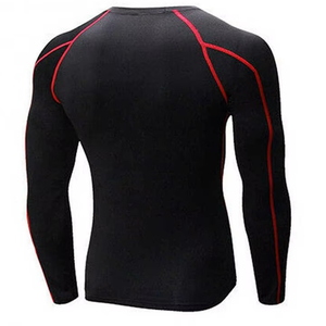 Camisetas Rash Guard de Compresión para Gimnasio, Fitness y Running, Sublimadas, Personalizadas, de Manga Larga para Hombre, Camisetas Rash Guard para BJJ - Product Image 3