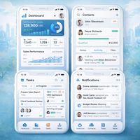Desarrollo de Aplicaciones Móviles Inteligentes SaaS para Negocios, Servicio de Software Móvil Android iOS para Operaciones Empresariales y Plataforma de Automatización