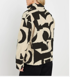 Sudadera informal con estampado de árbol de Navidad y purpurina para mujer, sudadera holgada de manga larga con tejido gofrado, sudadera con capucha para mujer - Product Image 3