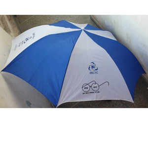 Parapluie pliant personnalisé à trois sections, ouverture manuelle, parasol publicitaire, auvent en polyester, cadeau d'affaires, pour voyage - Product Image 2