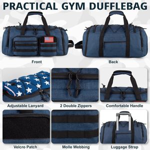 Bolsa de Alta Calidad para Hombre con Compartimento para Zapatos, Resistente al Agua, para Viajes - Product Image 5