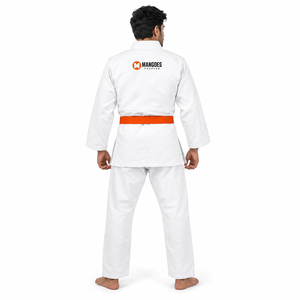 Auténtico Uniforme de Jiu Jitsu BJJ, Pantalones de Entrenamiento de Algodón con Tejido Dorado Preencogido, Ropa Deportiva para Academia, Práctica y Deportes BJJ - Product Image 3
