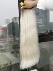 Extensiones de Cabello Humano 100% Naturales, Onduladas y Lisas # Ombre # Cabello Blanco de Alta Calidad a Precio de Mayoreo - Product Image 6