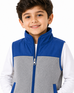 Chaleco Casual con Forro Polar para Niños Livster, Sudadera sin Mangas con Cierre Completo, Chaleco de Invierno Suave y Cálido para Niños, Ligero y Térmico - Product Image 4
