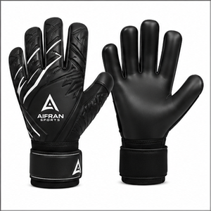 Guantes de Portero de Fútbol de Látex Transpirable de 4 mm con Protección Completa para los Dedos, Correa de Muñeca Ajustable y Antideslizantes para Entrenamiento - Product Image 4