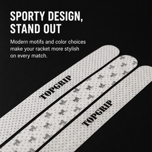 Bande de protection en caoutchouc pour bord de raquette de padel, absorbant les chocs, anti-rayures, résistant à l'usure, taille standard, toutes saisons, pour le terrain - Product Image 1
