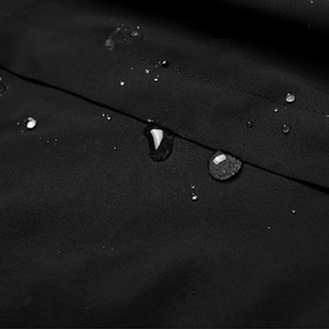 Veste coupe-vent imperméable Techwear, manteau utilitaire urbain surdimensionné, fermeture éclair asymétrique, capuche, streetwear, logo personnalisé, vente en gros - Product Image 4