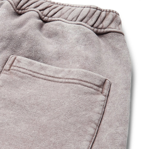 กางเกงยีนส์ขาสั้นสไตล์สตรีทแวร์เอวสองชั้น แต่งขาดแบบวินเทจ ล้างสีแบบแอซิด ประดับคริสตัล ทรงจอร์ทส์ สีซีดแบบซันเฟด สำหรับผู้ชาย - Product Image 5