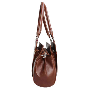 Sac en cuir véritable tendance fabriqué au Pakistan, logo personnalisé, léger, deux sangles, imperméable, haute qualité, vente chaude - Product Image 3