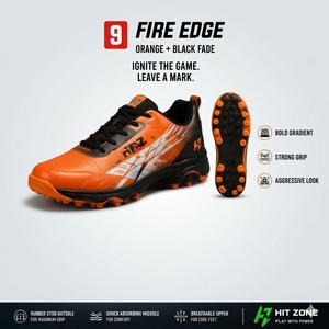 รองเท้าคริกเก็ตแบบมีปุ่มยาง ดีไซน์ทันสมัย พื้นรองเท้าดูดซับแรงกระแทก ทนทานสูง เหมาะสำหรับนักกีฬาทุกคน - Product Image 2