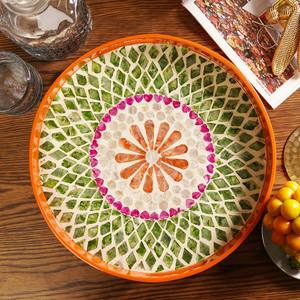 Bandeja de Servir con Incrustaciones de Madreperla, Acabado Lacado, Ecológica, Impermeable, Plegable, Color Personalizado, Bandeja para Café, Apta para Alimentos, Vietnam - Product Image 3